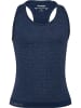 Hummel T-Shirt Ringerrücken Hmljr Seamless Mädchen in DRESS BLUES