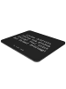 Mr. & Mrs. Panda Mousepad Spruch Prüfungen bestehen mit Spruch in Schwarz