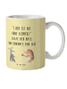 Mr. & Mrs. Panda Kaffeetasse Hase Igel mit Spruch in Gelb Pastell