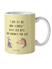 Mr. & Mrs. Panda Kindertasse Hase Igel mit Spruch in Gelb Pastell