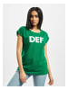 DEF DEF T-Shirts in turquoise