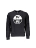 North Sails Schwarzes Baumwoll-Sweatshirt