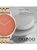 Oozoo Analog-Armbanduhr Oozoo Timepieces rosegold mittel (ca. 36mm)