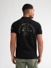 Petrol Industries Piqué-Poloshirt Suspensión in Schwarz