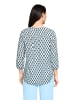 Betty Barclay Schlupfbluse mit 3/4 Arm in Blau/Grün