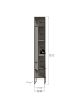 CALICOSY Badezimmersäulenschrank AURA in Beige - (W) 30  x (H) 192  x (L) 32  cm