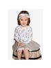 Makoma Babykleid Federn in weiss