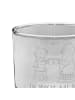 Mr. & Mrs. Panda Whiskyglas Glühschwein Sause mit Spruch in Transparent