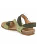 El Naturalista Sandalette in green