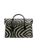 faina Women Tote Bag in Black White