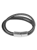 Adeliás Herren Armband – Lederarmband aus Leder 19 cm in braun