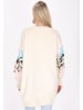 IZIA Damen Cardigan in Wollweiss