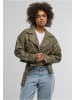 Urban Classics Lederjacken in olive