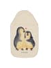Mr. & Mrs. Panda Wärmflasche Pinguin umarmen ohne Spruch in Weiß
