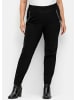 sheego Stretch-Hose in schwarz