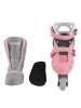 GLOBBER LEARNING SKATES 2in1 verstellbare Rollschuhe und Inlineskates in rosa, Gr. 26-29