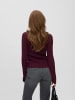 Vero Moda Gestrickter Rollkragen in Winetasting