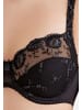 Conturelle Bügel-BH Provence in Schwarz