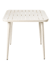 Beliani Gartentisch NATURNO in Beige - (W) 80 x (H) 77 x (L) 80 cm