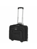 D&N Business - 2-Rollen Businesstrolley 43 cm Polyester (schwarz) in schwarz