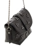 faina Damen Handtasche in Schwarz