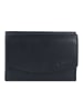 Esquire New Silk Geldbörse Leder 11 cm schwarz