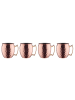 Butlers Becher MOSCOW MULE 4er-Set in Roségold