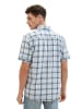 Tom Tailor Halbarmhemd in light blue multicolor check