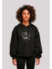 F4NT4STIC Oversized Hoodie Skelettpaar tanzt mit Band in schwarz