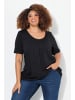 Ulla Popken Shirt in schwarz