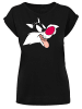 F4NT4STIC T-Shirt Looney Tunes Sylvester' in schwarz