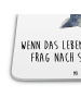 Mr. & Mrs. Panda Untersetzer für Gläser Axolotl Tequila mit Spruch in Weiß