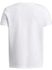Under Armour Sportshirt "Icon Taped T-Shirt" in Weiß