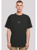 F4NT4STIC Heavy Oversize T-Shirt Geometrics Grau in schwarz