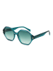 Ana Hickmann Frauen Sonnenbrille Rund Grün