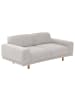 58 aufm Kessel SOFA 2-Sitzer Kattryna Flachgewebe silber