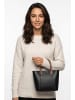 Samantha Look Handtasche echt Leder in schwarz