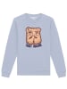 wat? Apparel Sweatshirt Toast Malone in Serene Blue