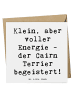 Mr. & Mrs. Panda Deluxe Karte Spruch Cairn Terrier mit Spruch in Weiß