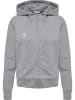 Hummel Reißverschluss Jacke Hmlgo Damen in GREY MELANGE