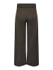 JDY Hose mit weitem Beinschnitt in Chocolate Brown 1
