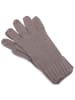 styleBREAKER Strick Handschuhe in Granit