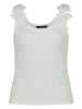Zero  Basic-Top mit Rundhalsausschnitt in Brilliant White
