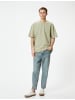 KOTON T-shirt in Khaki