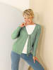 Sieh an! Strickjacke in eucalyptus