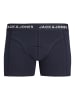 Jack & Jones Boxershorts 5er-Pack Basic Set Trunks Unterhosen JACBLACK in Schwarz-Blau