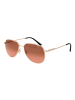 Serengeti Unisex Sonnenbrille Flieger Rose Gold