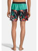 BECO the world of aquasports Badeshorts Board-Shorts Schwimm Shorts "Feathers" in bunt