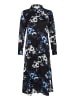 PART TWO Kleid LamiyaPW Gerade Passform in Dark Navy Blurred Flower
