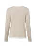 Marie Lund Strickjacke in beige - 0009